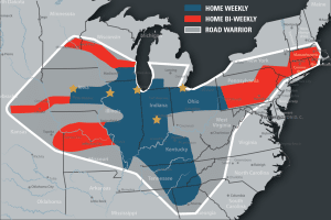 Nussbaum Hiring Area Map